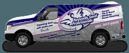 Heavenly Scent Professionals service van